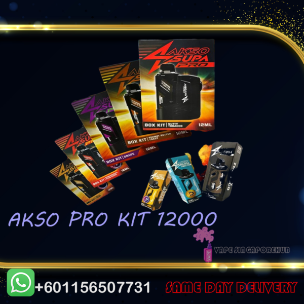 AKSO PRO KIT 12000 PUFF