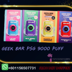 GEEK BAR PSG 9000 PUFF DISPOSABLE POD