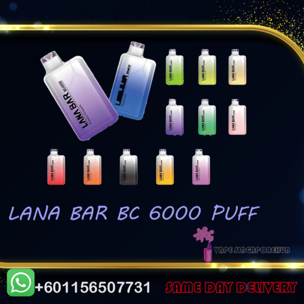 LANA BAR BC 6000 PUFF