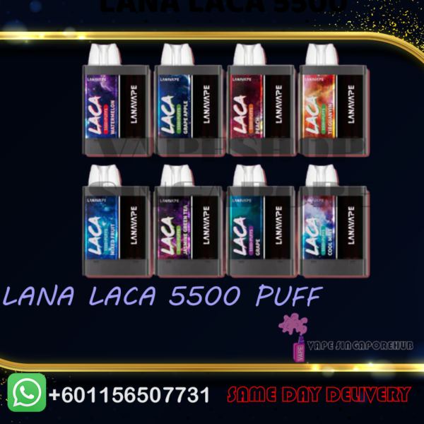 LANA LACA 5500 PUFF DISPOSABLE