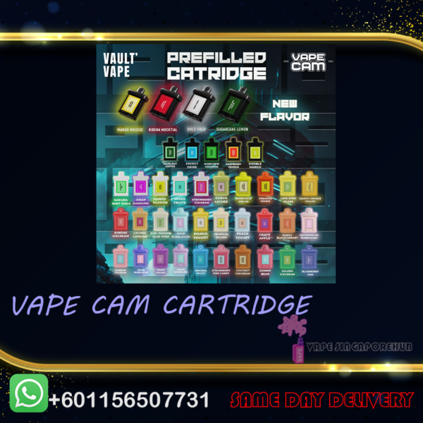 VAPECAM 120000 prefilled pod