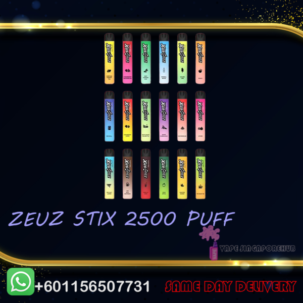 ZEUZ STIX 2500 PUFF