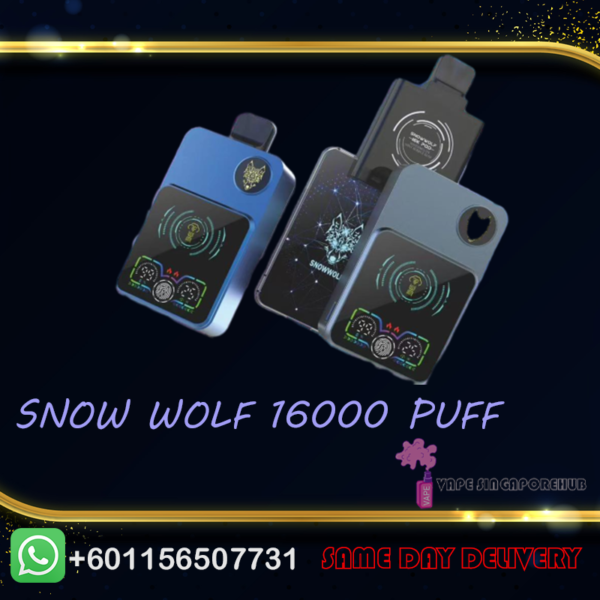 SNOW WOLF 16K puff Smart Touch Screen